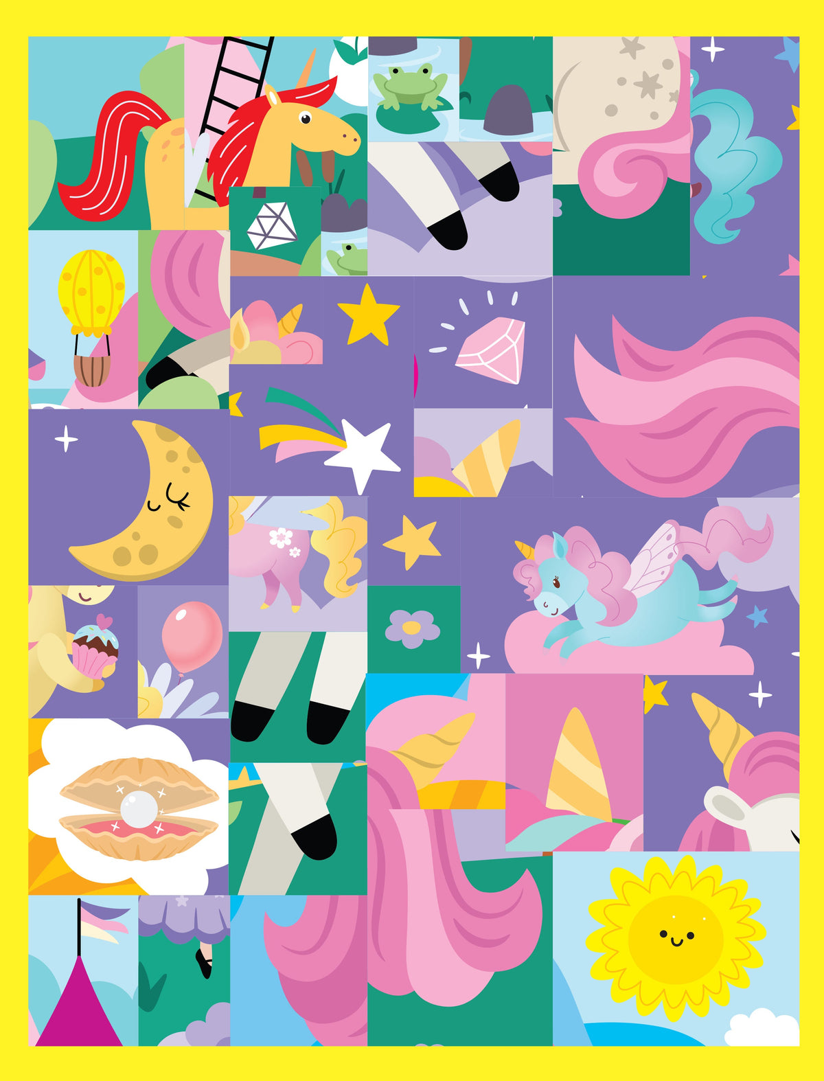 Dreamland Publications Pixel Sticker Activity Book: Twinkle's Dream – Over 1,400 Stickers for Kids Age 4+ | Magical Pixel Art Scenes, Sticker Puzzles | Grocsy