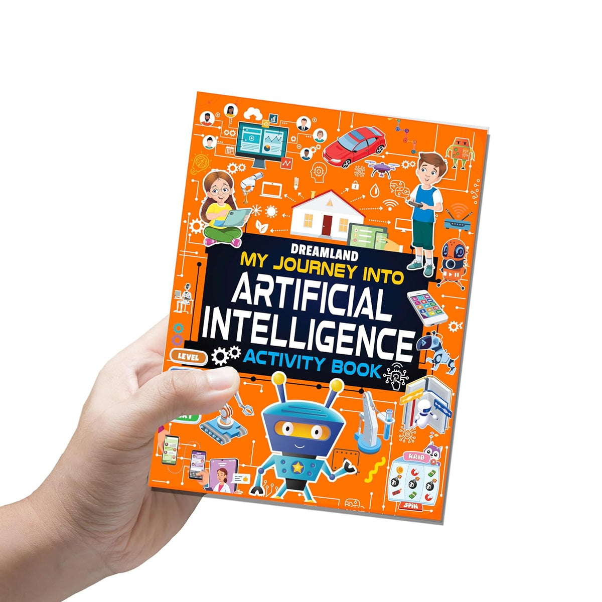 Dreamland Publications Digital Discovery Books Pack-- A Set of 3 Books - Artificial Intelligence, Robotics and Coding | With Fun Facts and Activities for Kids Age 6- 14 Years | Grocsy