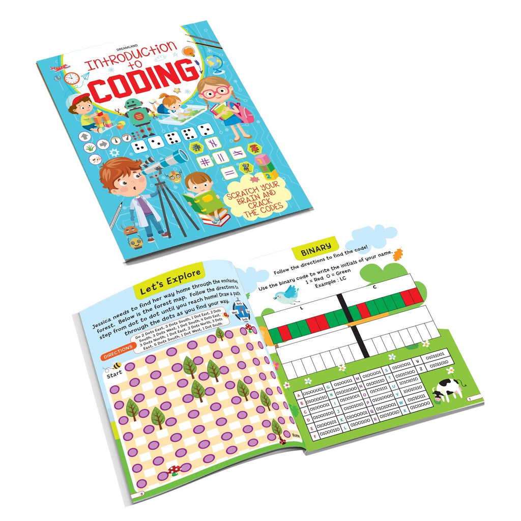 Dreamland Publications Digital Discovery Books Pack-- A Set of 3 Books - Artificial Intelligence, Robotics and Coding | With Fun Facts and Activities for Kids Age 6- 14 Years | Grocsy