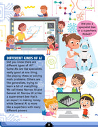 Dreamland Publications Artificial Intelligence Activity Book for Kids Age 7+ - Activities about AI, Computers and Machine Learning | Grocsy