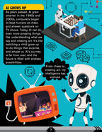 Dreamland Publications Artificial Intelligence Activity Book for Kids Age 7+ - Activities about AI, Computers and Machine Learning | Grocsy