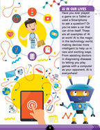 Dreamland Publications Artificial Intelligence Activity Book for Kids Age 7+ - Activities about AI, Computers and Machine Learning | Grocsy