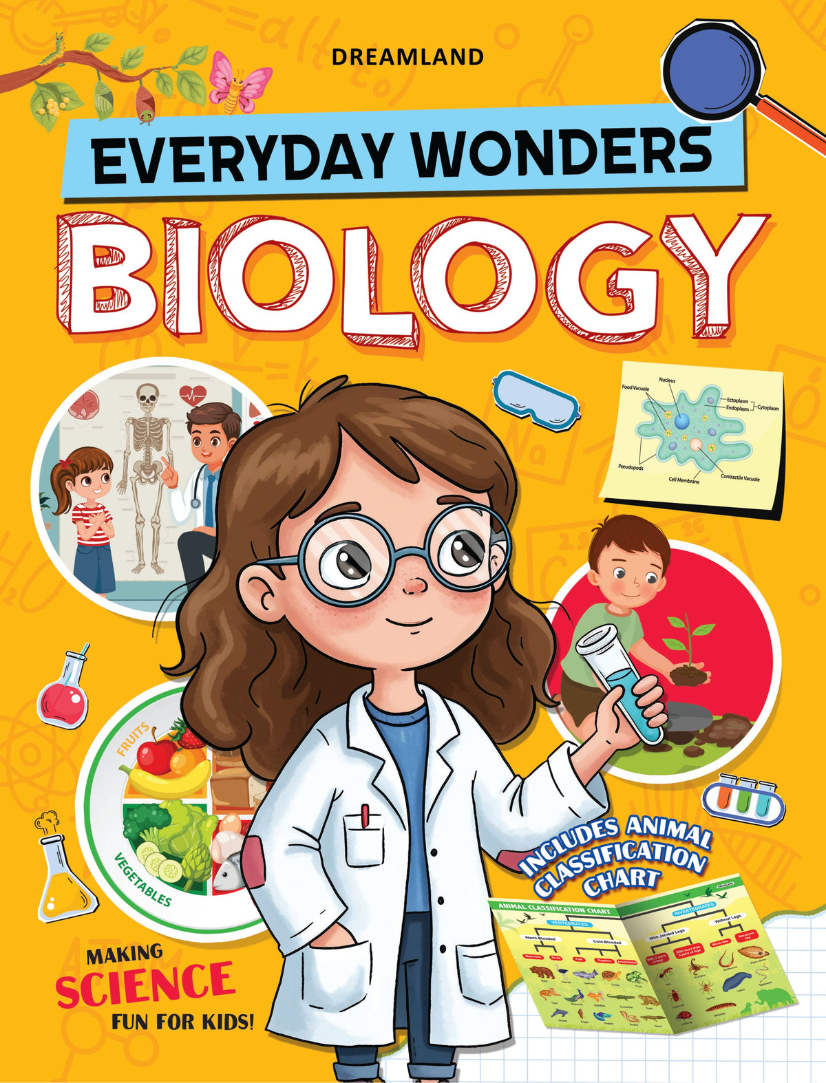 Dreamland Publications Everyday Wonders: Biology for Kids Age 6+ – Fun Facts and Exciting Activities About Living Things | Grocsy