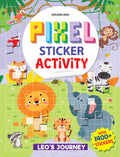 Dreamland Publications Pixel Sticker Activity Book: Leo's Journey – Over 1,400 Stickers for Kids Age 4+ | Adventure-Themed Pixel Art, Sticker Puzzles | Grocsy