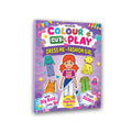 Dreamland Publications Colour Cut Play : Dress Me Fashion Girls- A Creative Sticker Activity Book for Kids Ages 4–8 | Grocsy