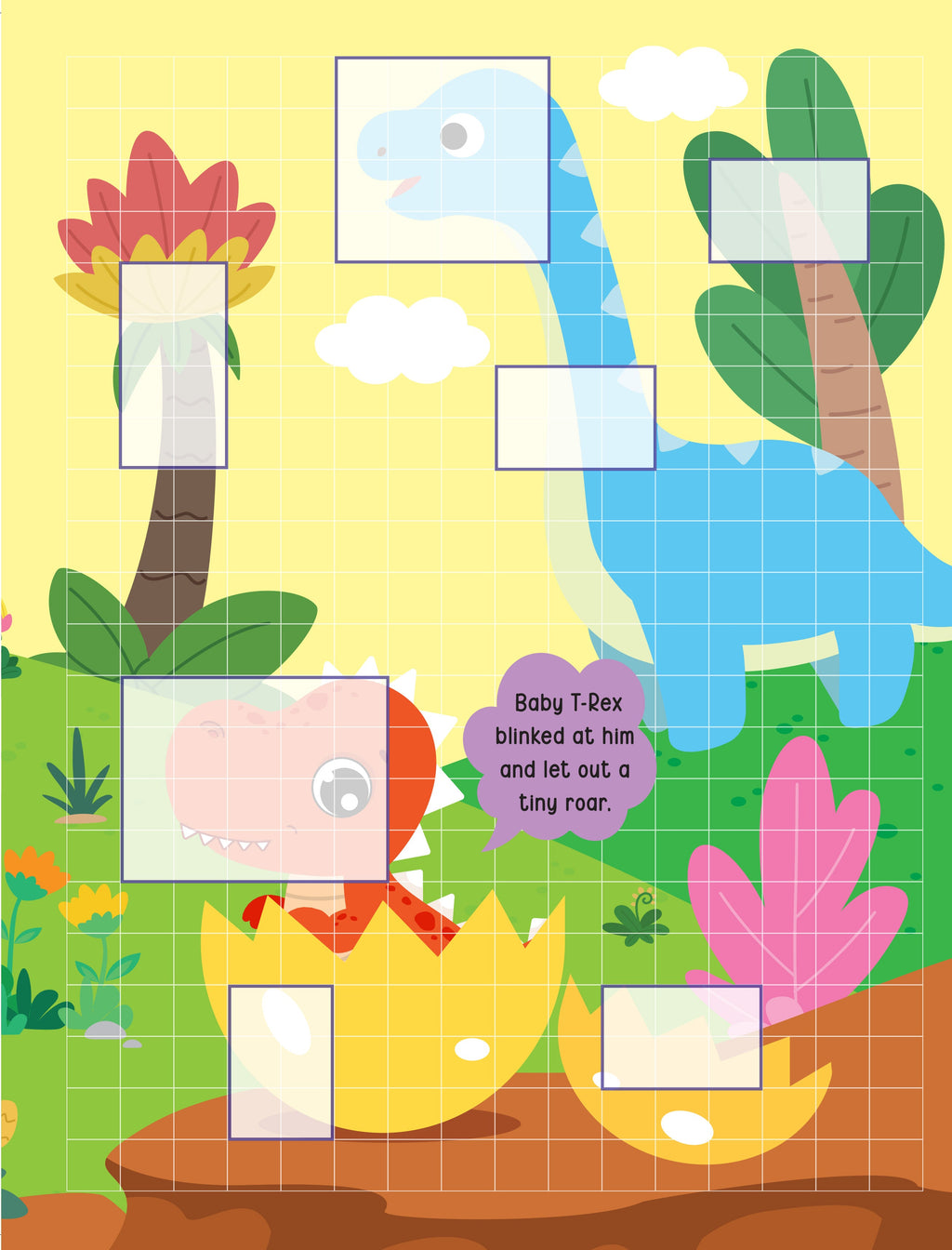 Dreamland Publications Pixel Sticker Activity Book: Tiko and The Lost T-Rex – Over 1,400 Stickers for Kids Age 4+ | Dinosaur Adventure with Pixel Art | Grocsy