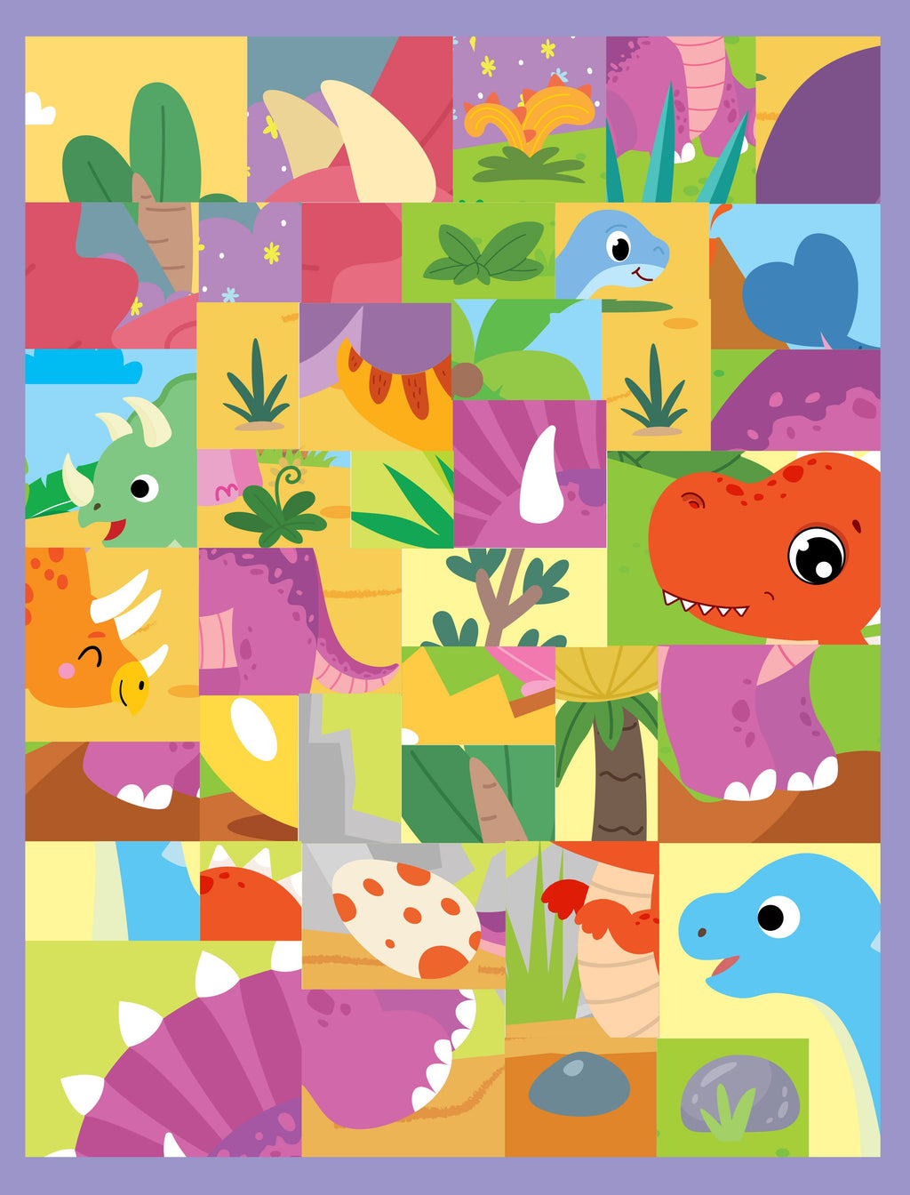 Dreamland Publications Pixel Sticker Activity Book: Tiko and The Lost T-Rex – Over 1,400 Stickers for Kids Age 4+ | Dinosaur Adventure with Pixel Art | Grocsy