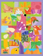 Dreamland Publications Pixel Sticker Activity Book: Tiko and The Lost T-Rex – Over 1,400 Stickers for Kids Age 4+ | Dinosaur Adventure with Pixel Art | Grocsy