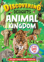 Dreamland Publications Animal Kingdom Discovering Delights Flap Book for Kids Age 4 - 10 years | Grocsy