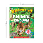 Dreamland Publications Animal Kingdom Discovering Delights Flap Book for Kids Age 4 - 10 years | Grocsy