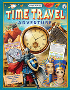 Dreamland Publications Time Travel Adventure Activity Book for Kids Age 5 -10 years | Grocsy