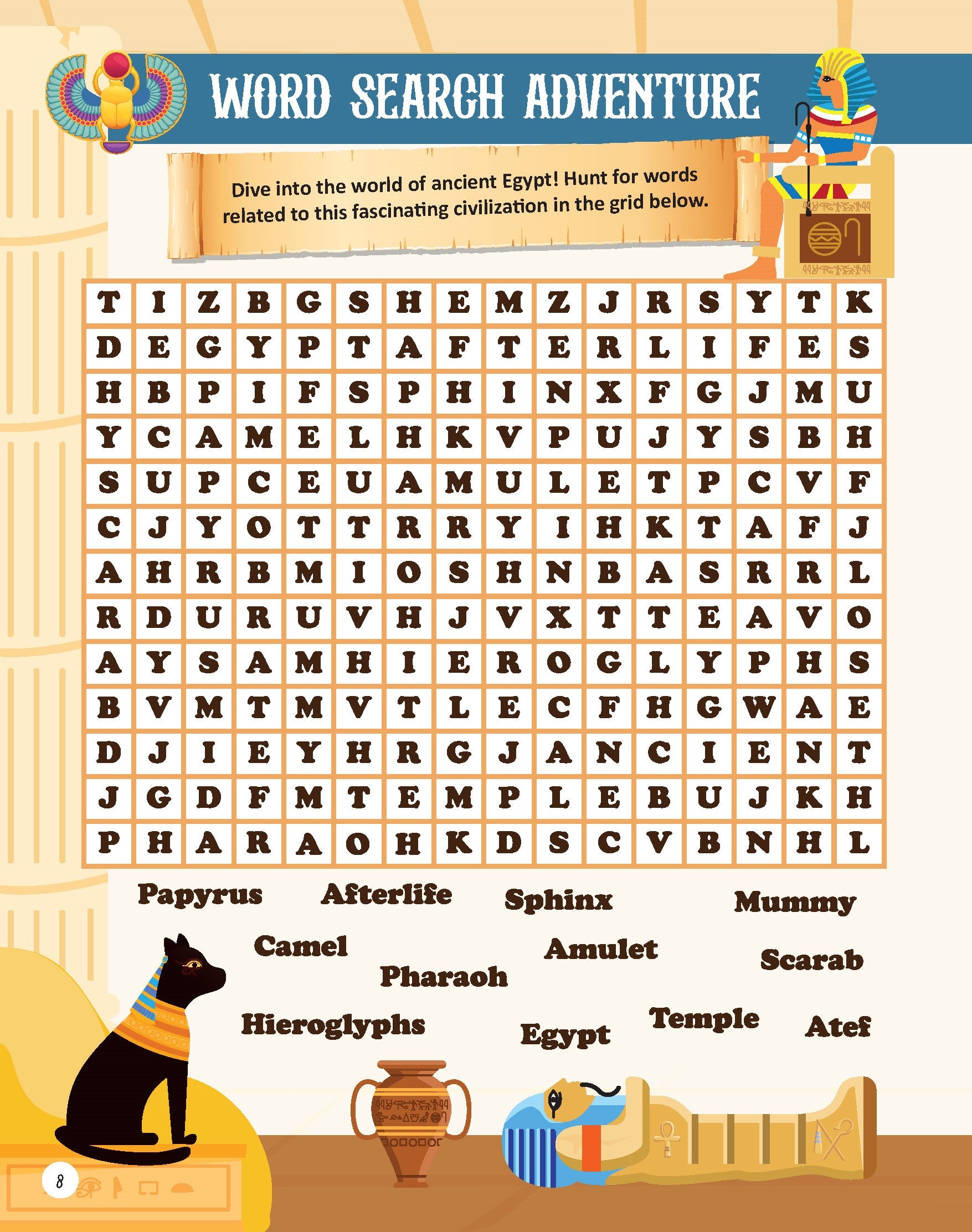 Dreamland Publications Time Travel Adventure Activity Book for Kids Age 5 -10 years | Grocsy
