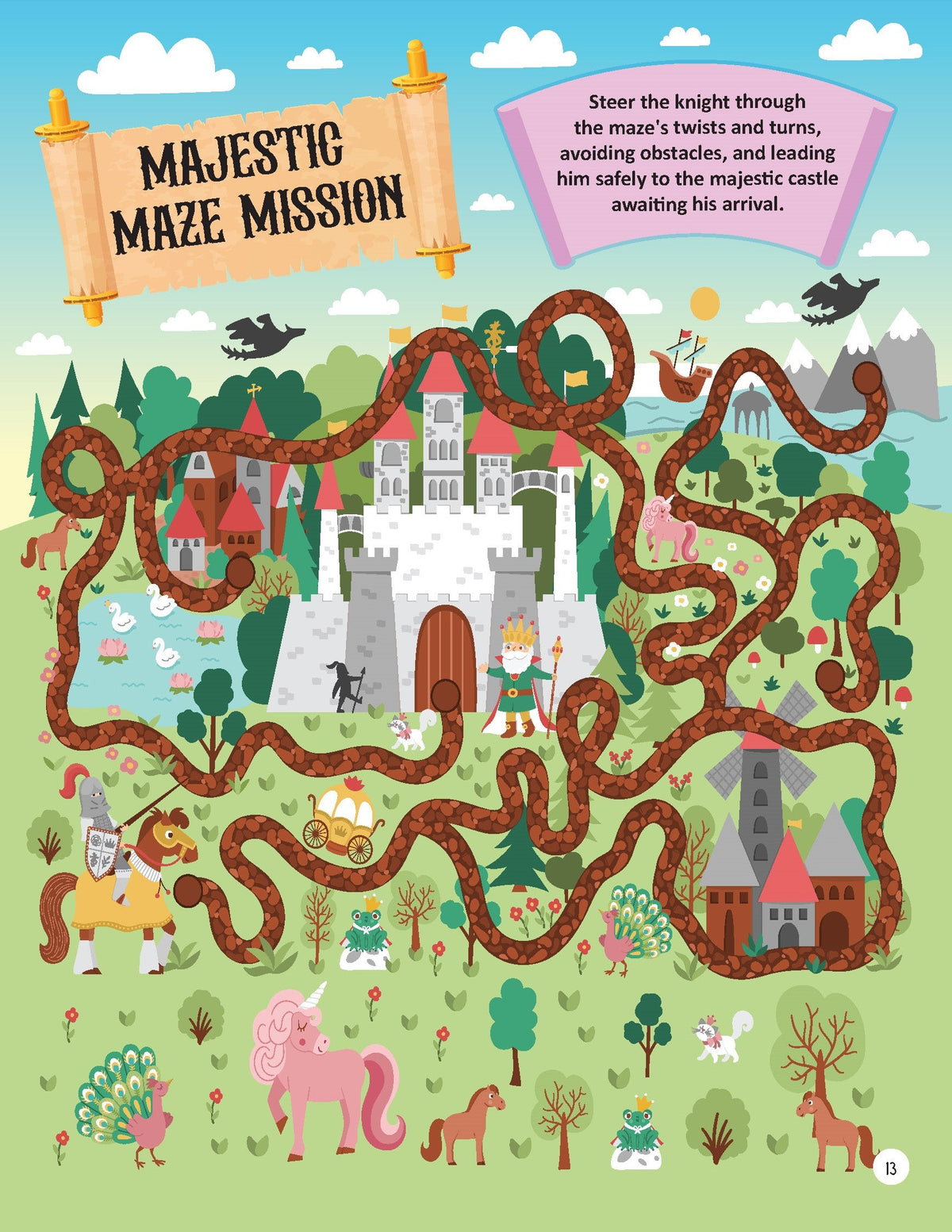 Dreamland Publications Time Travel Adventure Activity Book for Kids Age 5 -10 years | Grocsy