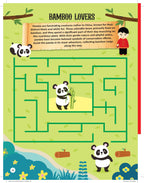 Dreamland Publications Time Travel Adventure Activity Book for Kids Age 5 -10 years | Grocsy