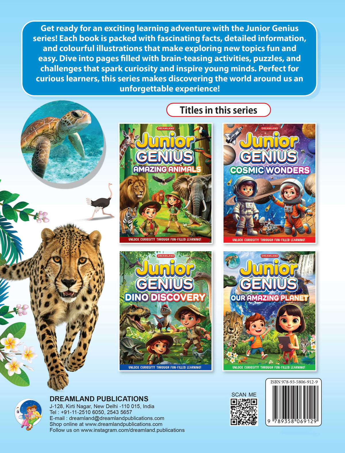 Dreamland Publications Junior Genius: Our Amazing Planets – A Fun-Filled Learning Book for Kids Age 7+ | Discover Earth, Mars, Jupiter & More with Facts, Activities, and Quizzes | Grocsy
