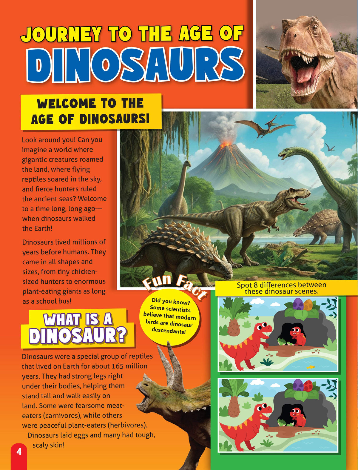 Dreamland Publications Junior Genius: Dino Discovery – A Fun-Filled Learning Book for Kids Age 7+ | Explore the World of Dinosaurs with Facts, Games, Puzzles | Grocsy