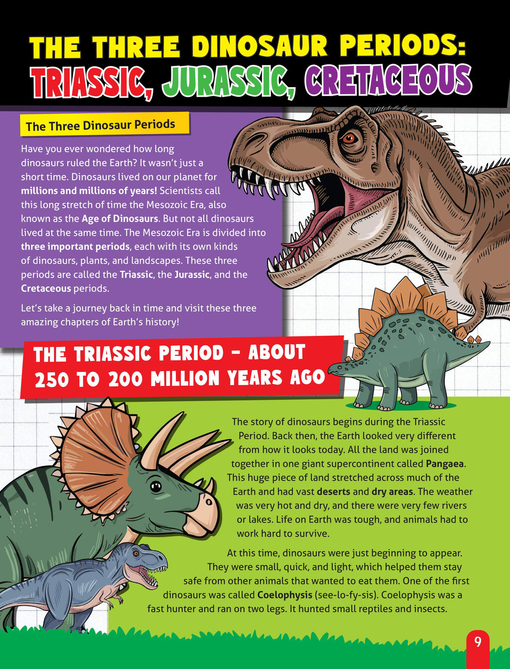 Dreamland Publications Junior Genius: Dino Discovery – A Fun-Filled Learning Book for Kids Age 7+ | Explore the World of Dinosaurs with Facts, Games, Puzzles | Grocsy