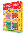Dreamland Publications My Very Cute Activities & Colouring Books Pack for Kids Age 3-8 years - A Set of 4 Books | Grocsy