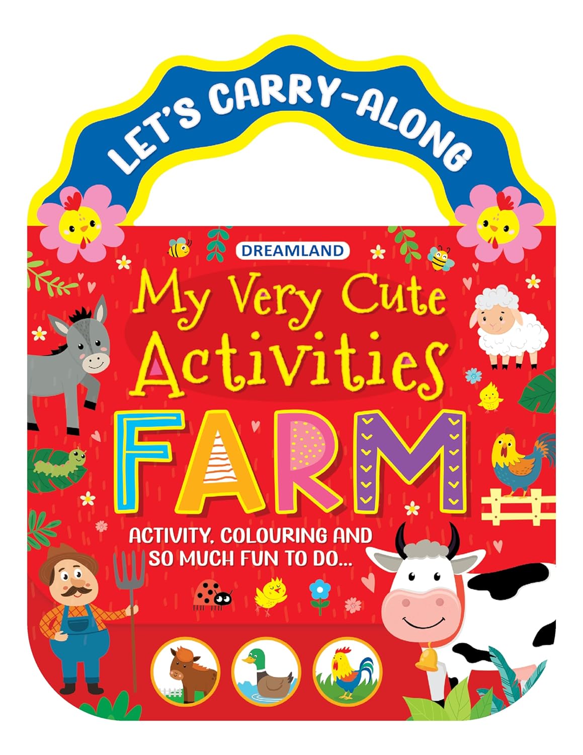 Dreamland Publications My Very Cute Activities & Colouring Books Pack for Kids Age 3-8 years - A Set of 4 Books | Grocsy