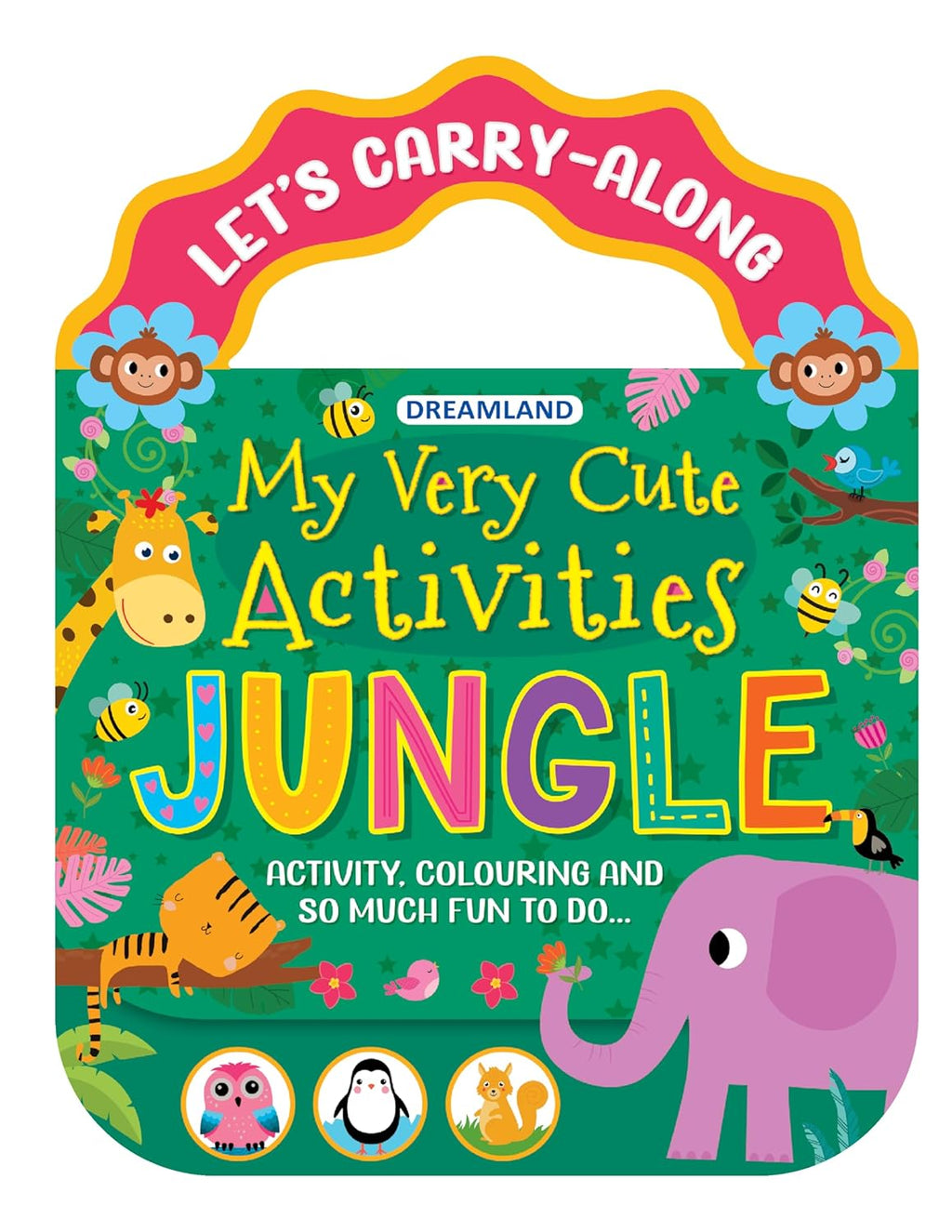 Dreamland Publications My Very Cute Activities & Colouring Books Pack for Kids Age 3-8 years - A Set of 4 Books | Grocsy