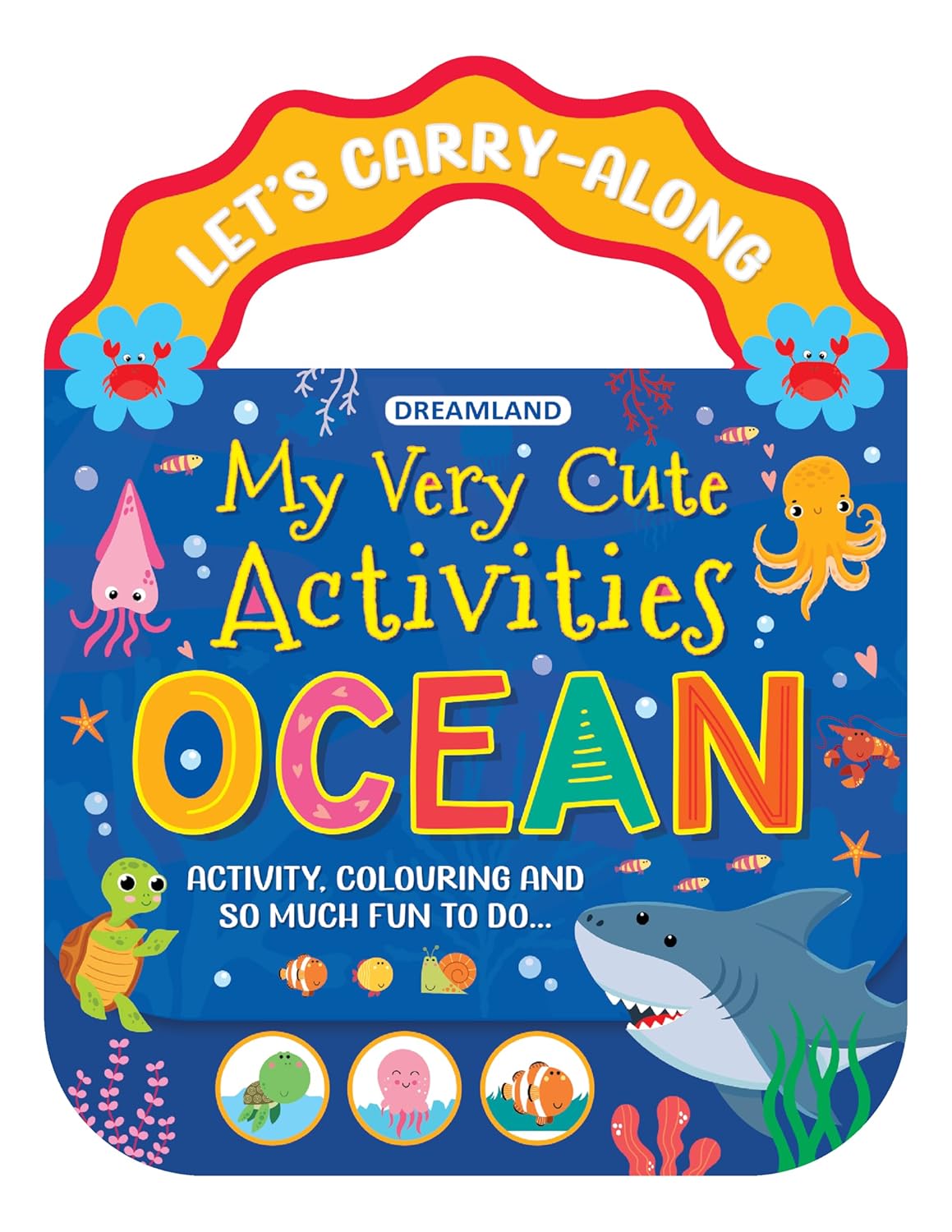 Dreamland Publications My Very Cute Activities & Colouring Books Pack for Kids Age 3-8 years - A Set of 4 Books | Grocsy