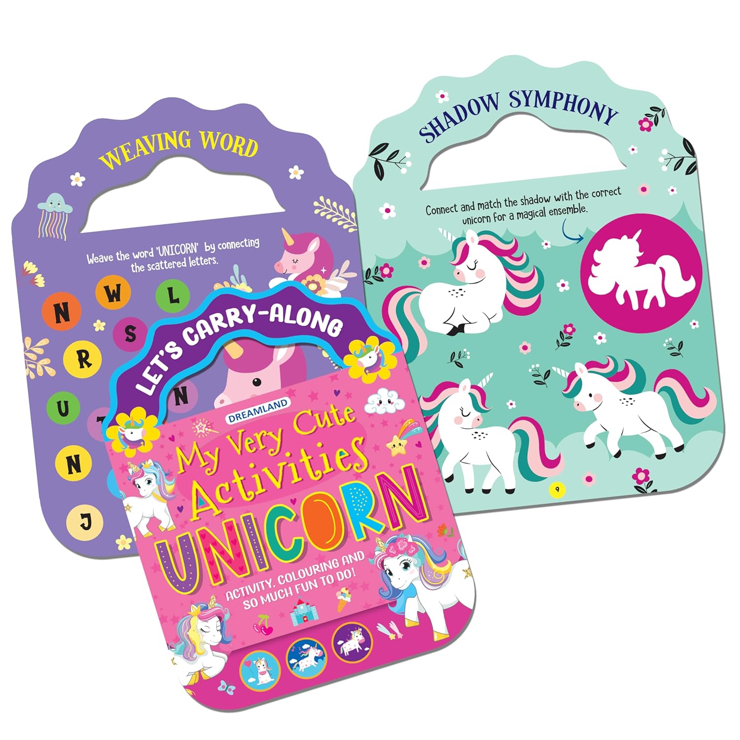 Dreamland Publications My Very Cute Activities & Colouring Books Pack for Kids Age 3-8 years - A Set of 4 Books | Grocsy