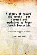 A theory of natural philosophy - Gyan Books | Grocsy
