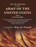 List Of Officers Of The Army Of The United States From 1779 To : Embracing A Register Of All 1900 Vol - Gyan Books | Grocsy