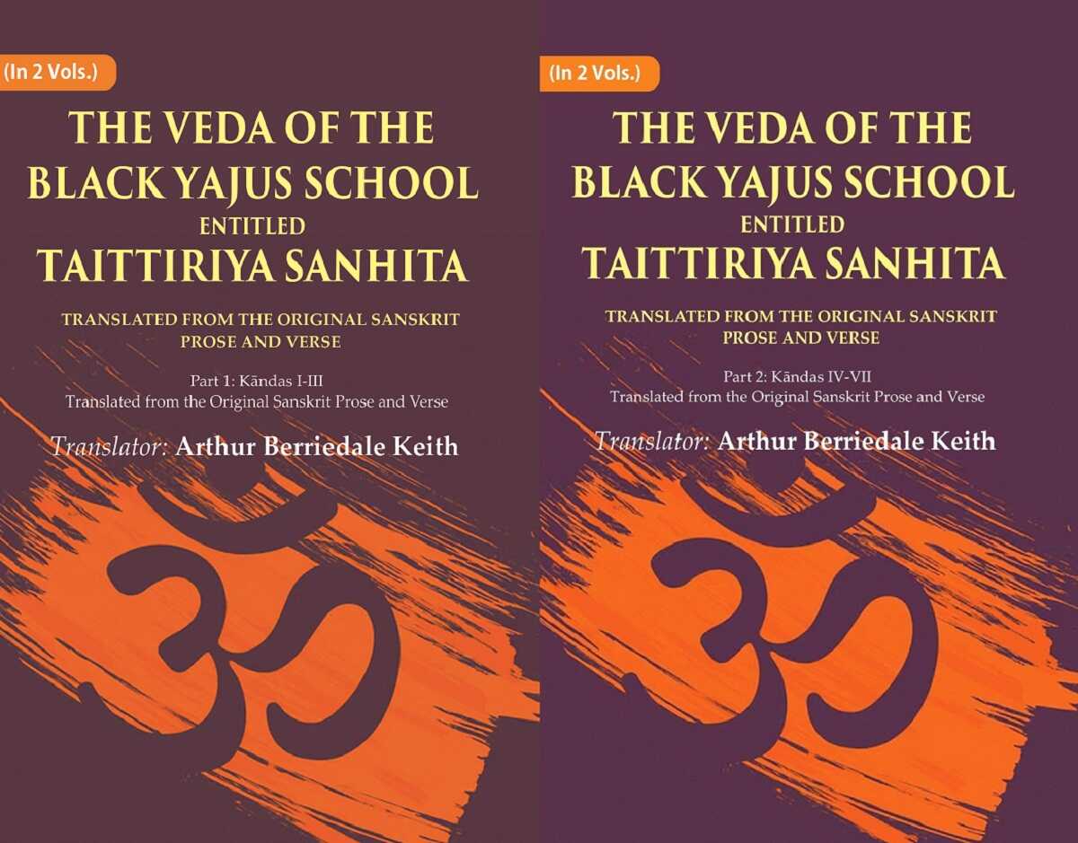 The Veda Of The Black Yajus School Entitled Taittiriya Sanhita: Translated From The Original 2 Vols. Set - Gyan Books | Grocsy