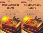 Miscellaneous Essays: A Comprehensive Collection Of Essays Exploring Various Aspects Of Indian 2 Vols. Set - Gyan Books | Grocsy