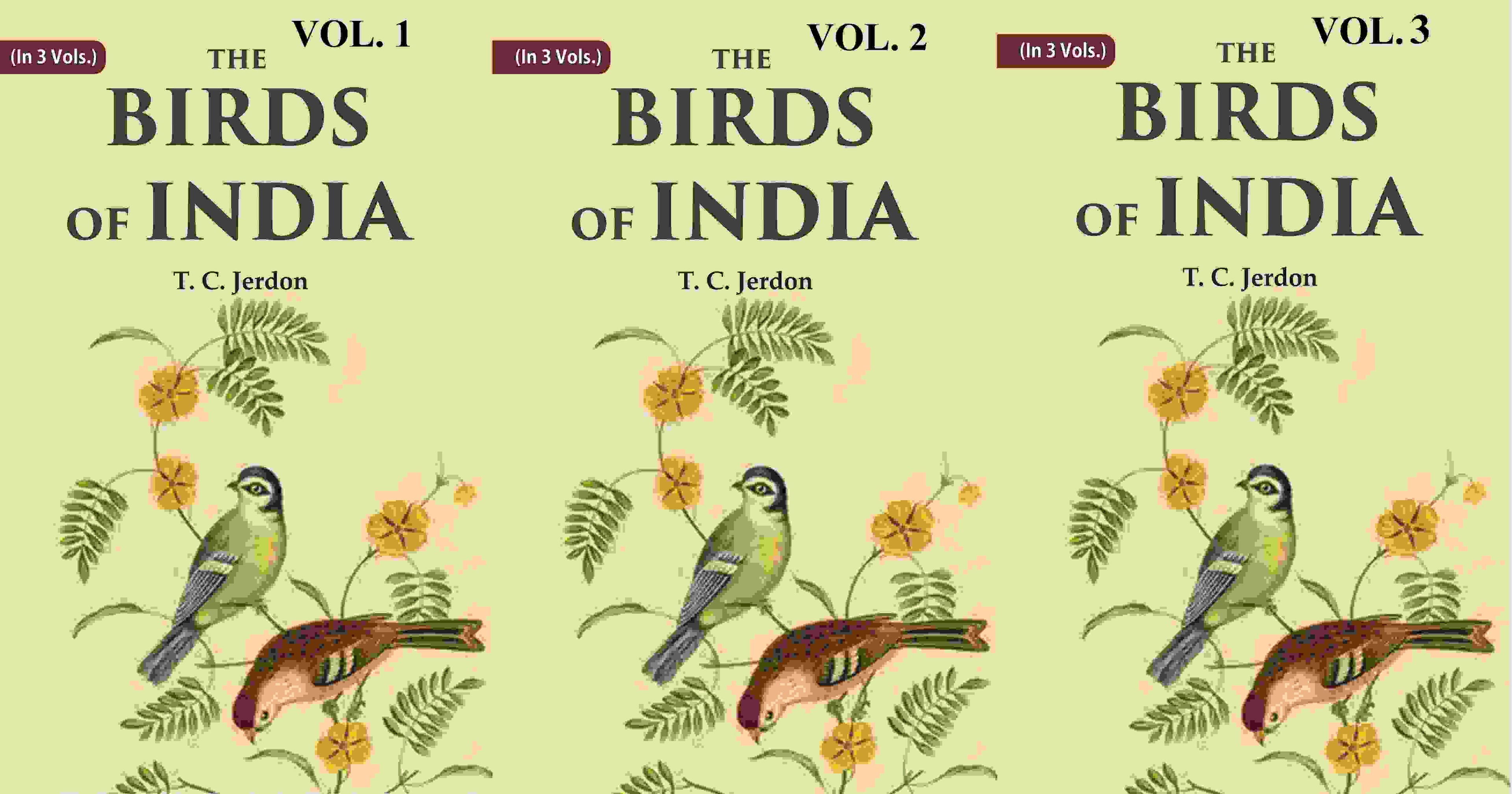 The Birds of India 3 vols. Set - Gyan Books | Grocsy