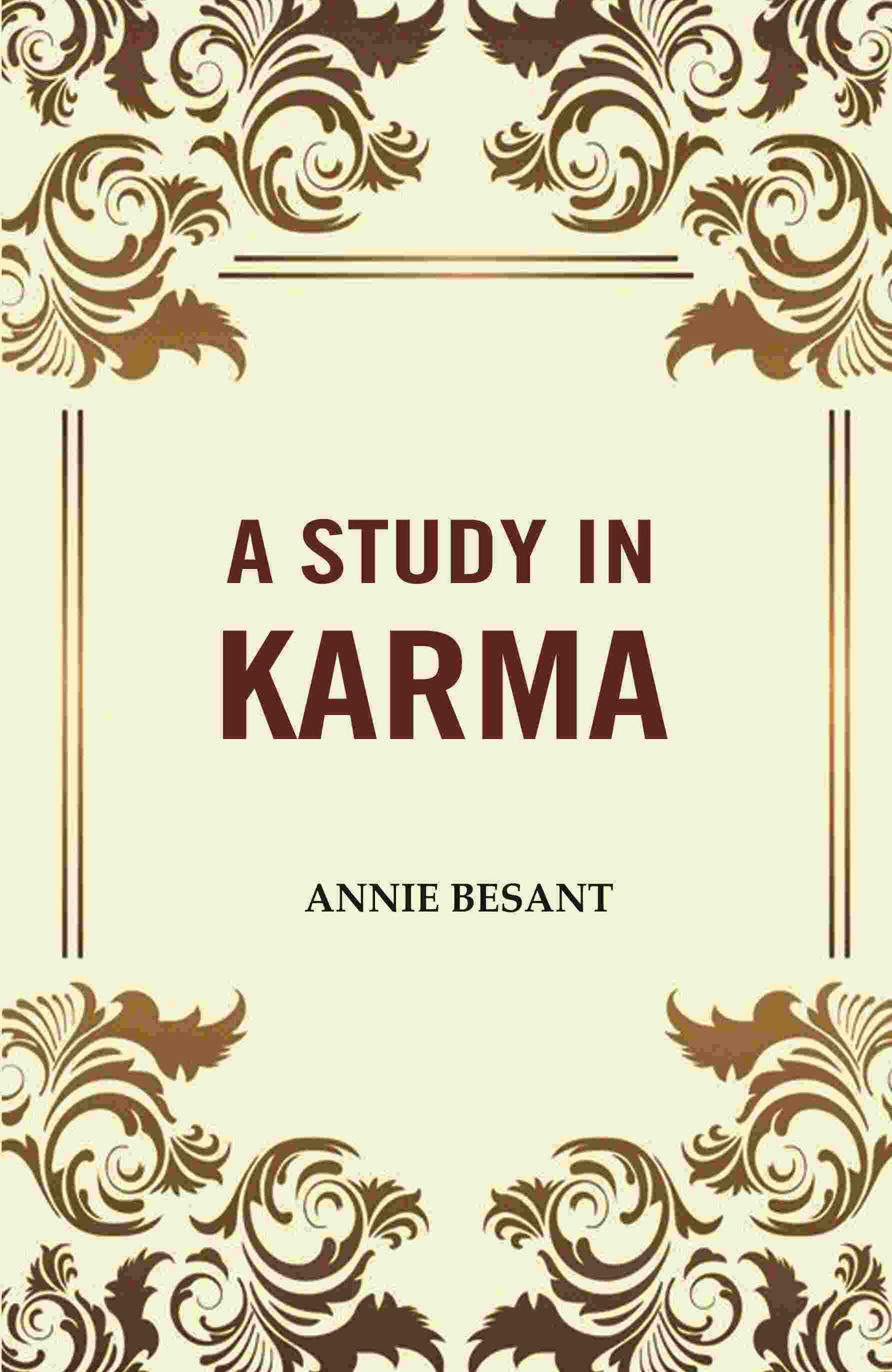 A Study in Karma - Gyan Books | Grocsy