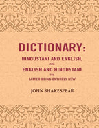 Dictionary: Hindustani and English, and English and Hindustani the latter being entirely new - Gyan Books | Grocsy