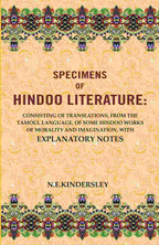 Specimens Of Hindoo Literature: Consisting Of Translations, From The Tamoul Language, Of Some Hindoo Works - Gyan Books | Grocsy