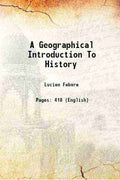 A Geographical Introduction To History - Gyan Books | Grocsy
