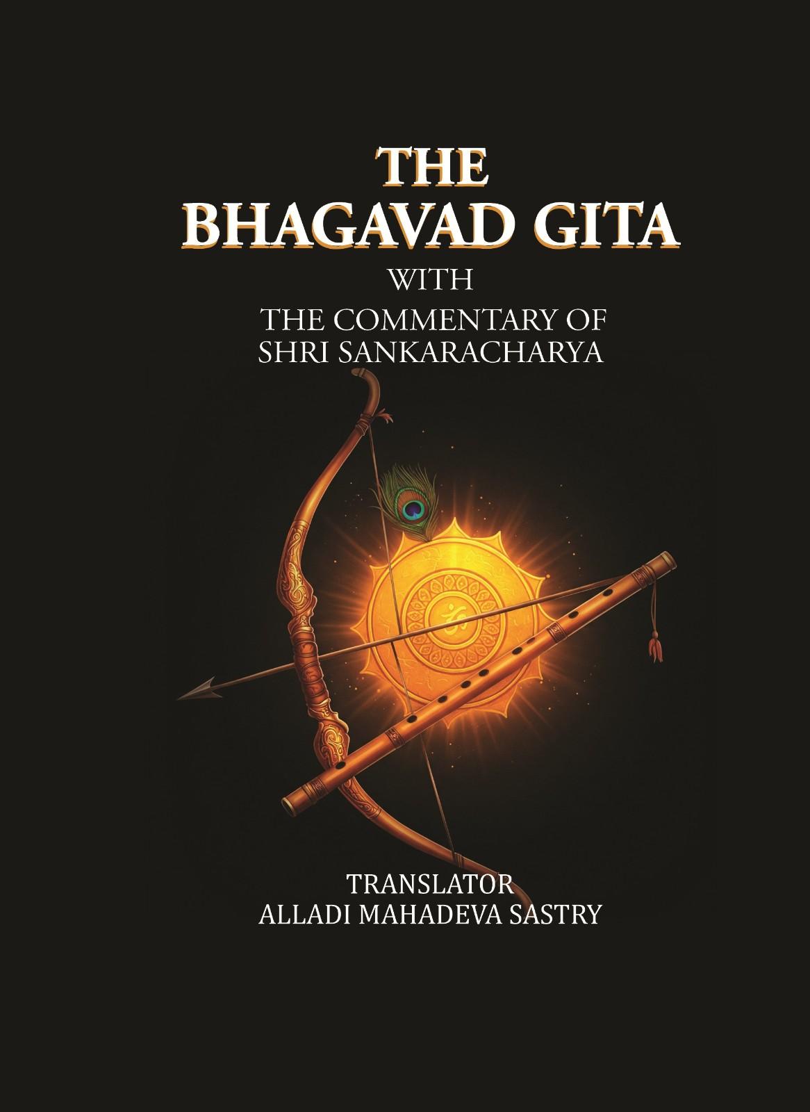 The Bhagavad Gita: with the commentary of Shri Sankaracharya - Gyan Books | Grocsy
