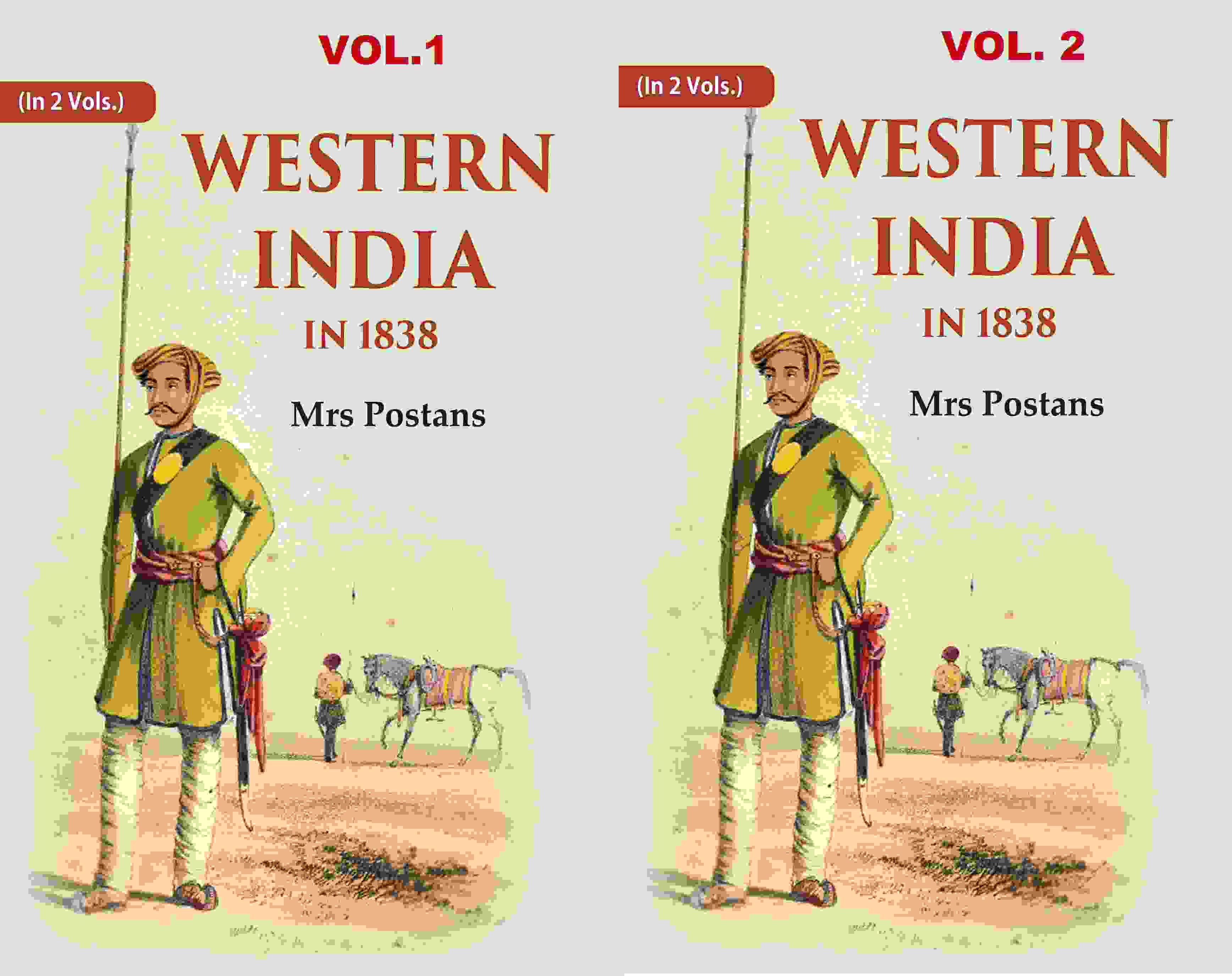 Western India in 1838 2 Vols. Set - Gyan Books | Grocsy