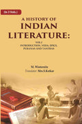 A History of Indian Literature: Vol.I Introduction, Veda, Epics, Puranas and Tantras 1st - Gyan Books | Grocsy