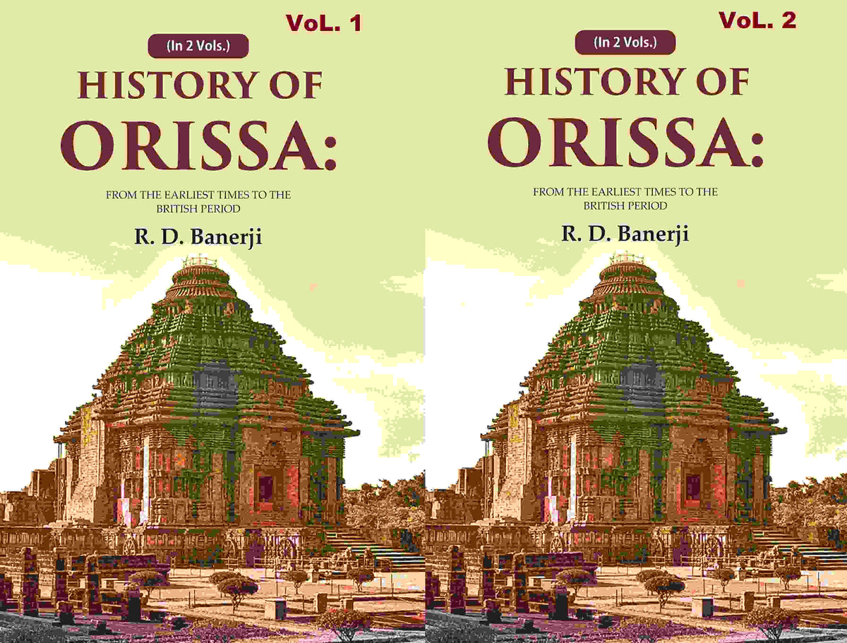 History of Orissa: From the Earliest Times to the British Period 2 Vols. Set - Gyan Books | Grocsy