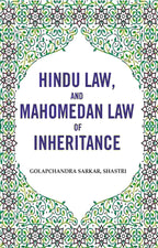 Hindu law, and Mahomedan law of Inheritance - Gyan Books | Grocsy