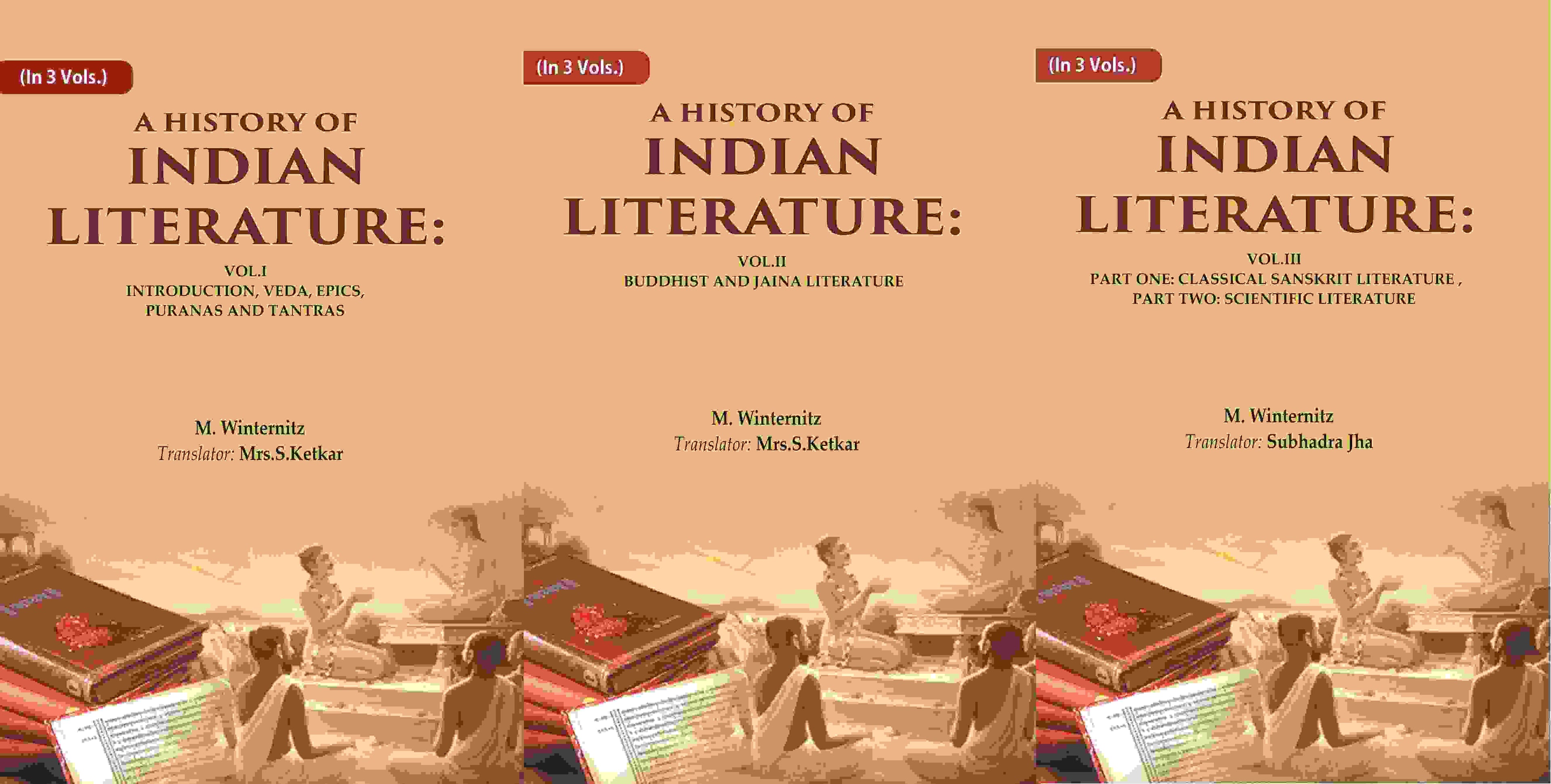 A History Of Indian Literature: I Introduction, Veda, Epics, Puranas And Tantras, Vol.Ii Buddhist And Vol. - Gyan Books | Grocsy