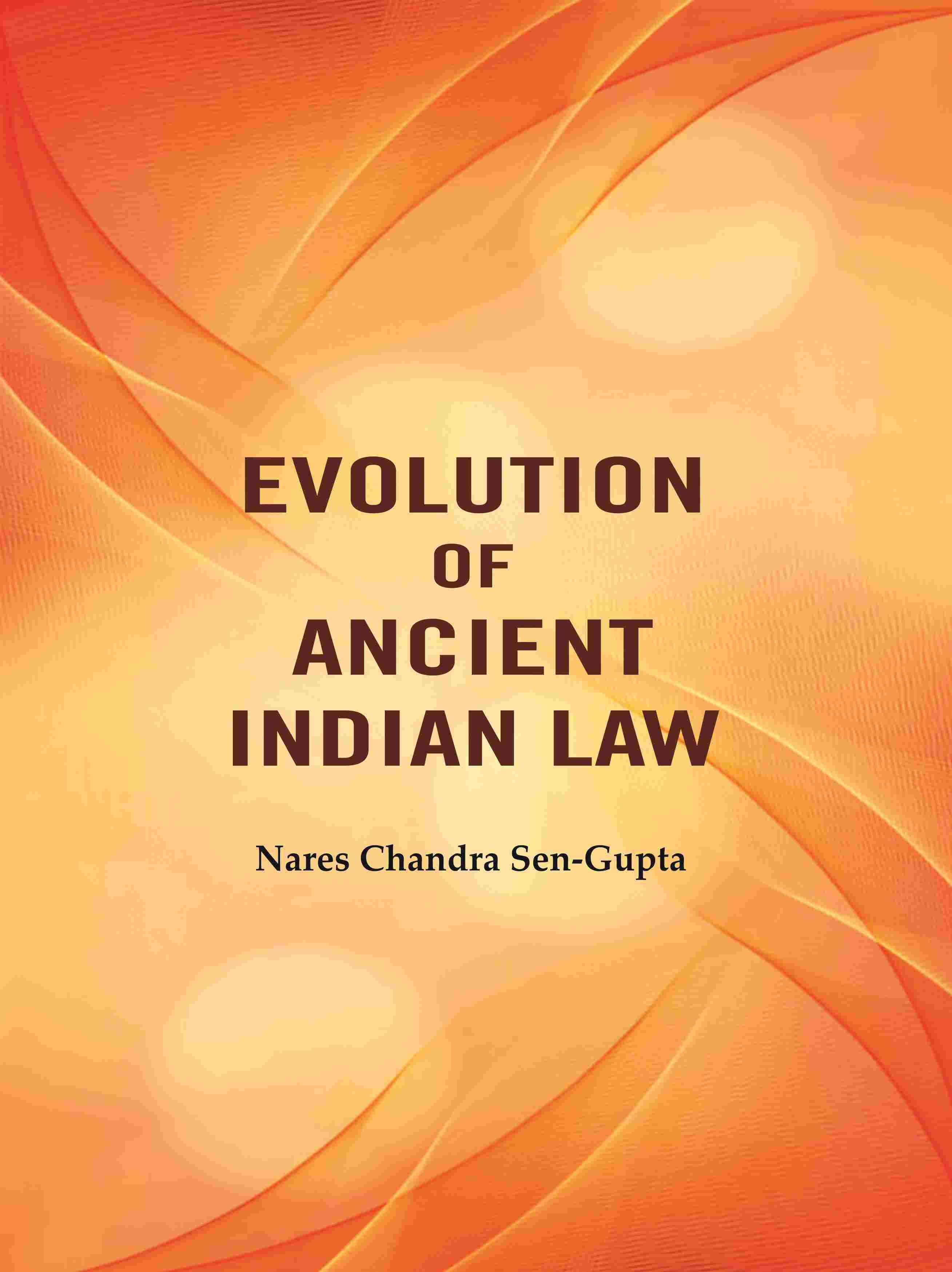 Evolution of Ancient Indian Law - Gyan Books | Grocsy