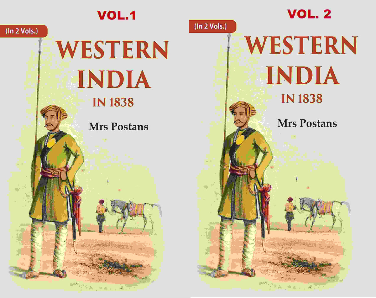 Western India in 1838 2 Vols. Set - Gyan Books | Grocsy