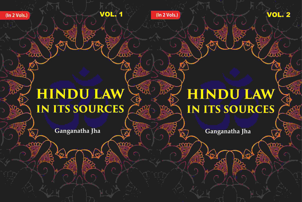 Hindu Law in its Sources 2 Vol. Set - Gyan Books | Grocsy
