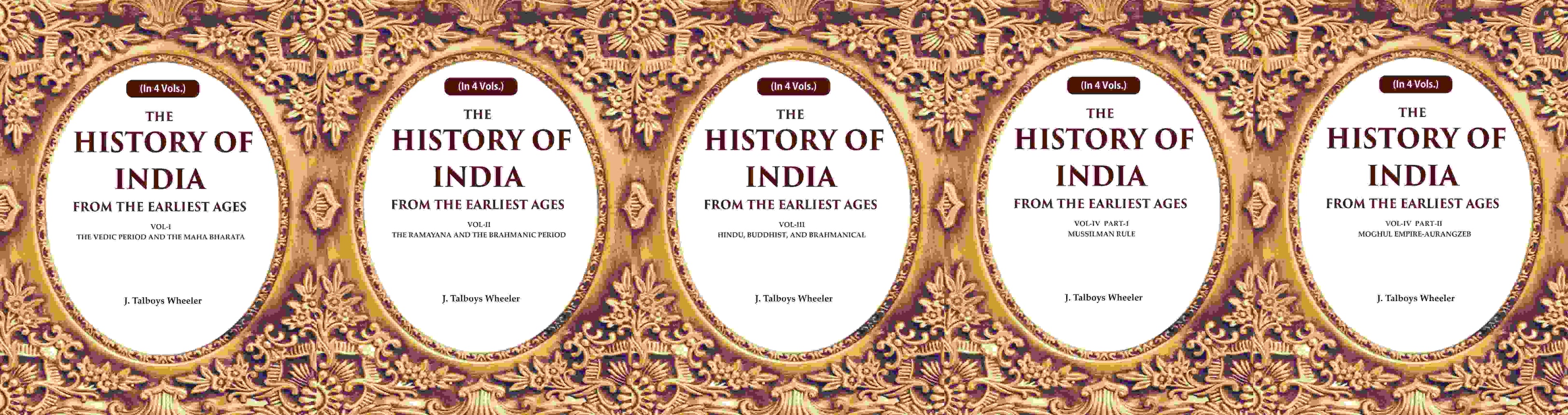 The History Of India From The Earliest Ages: -I The Vedic Period And The Maha Bharata, Vol-Ii The Vol - Gyan Books | Grocsy