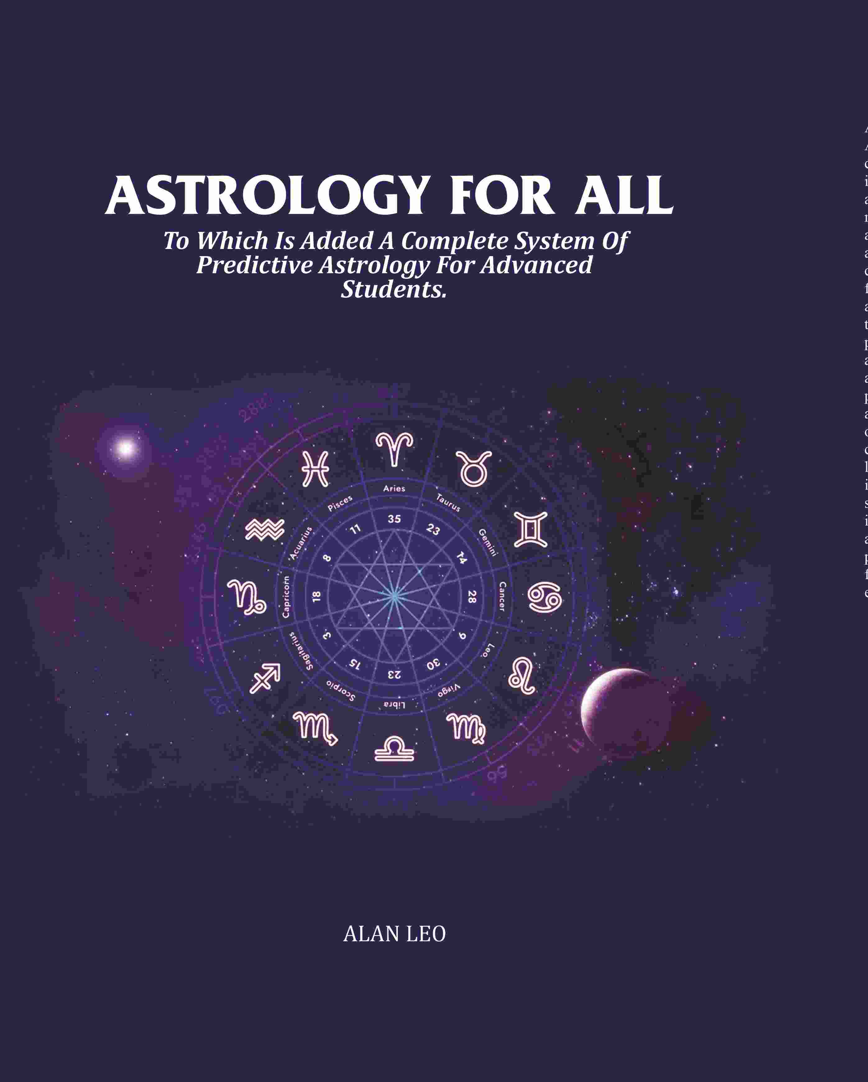 Astrology For All: To Which Is Added A Complete System Of Predictive Astrology For Advanced Students. - Gyan Books | Grocsy