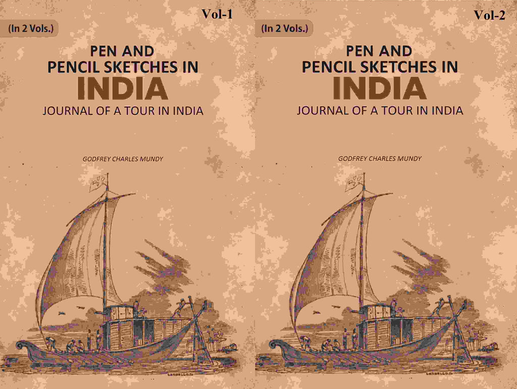 Pen and Pencil Sketches in India: Journal of a Tour in India 2 Vols. Set - Gyan Books | Grocsy