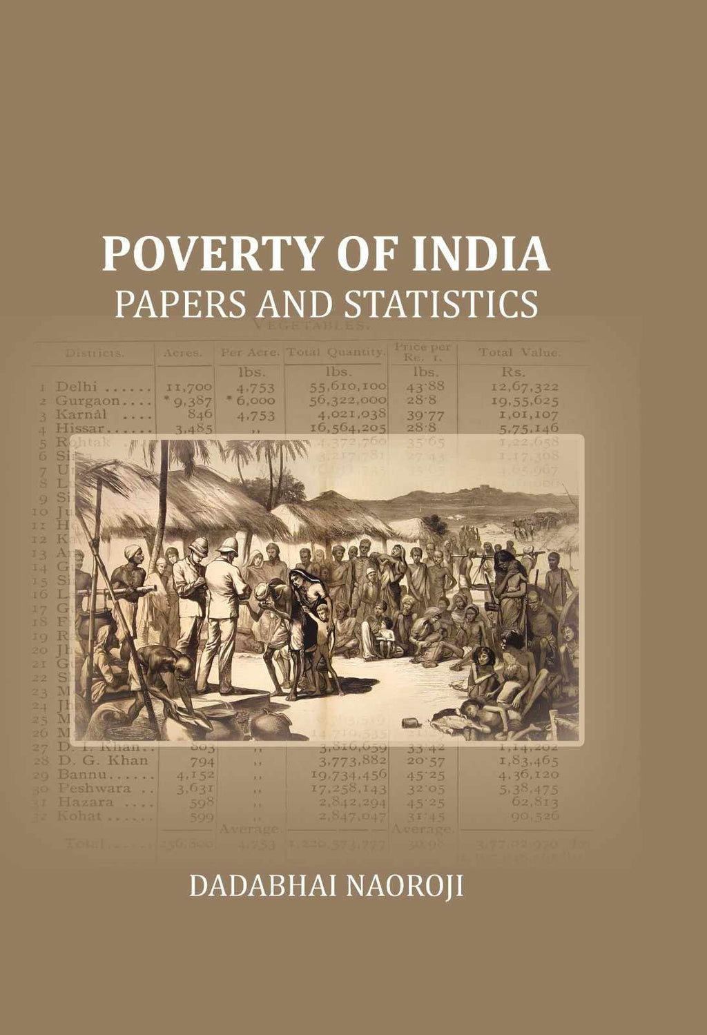 Poverty of India: Papers and statistics - Gyan Books | Grocsy