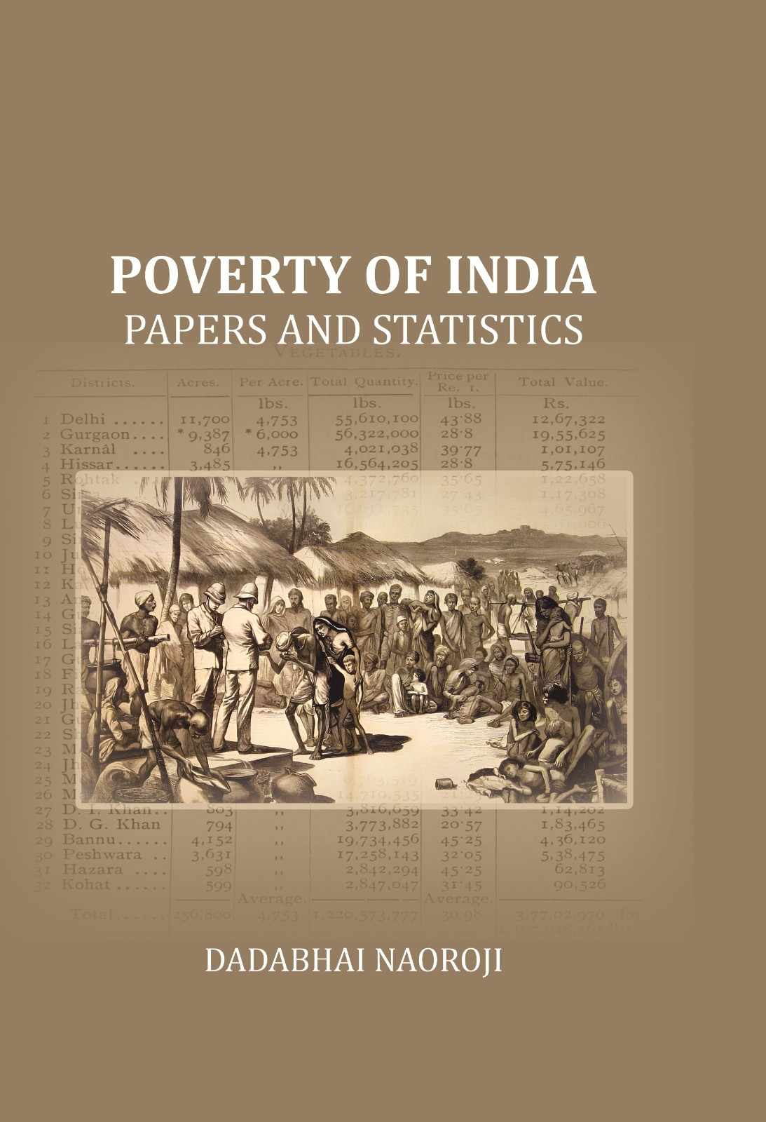 Poverty of India: Papers and statistics - Gyan Books | Grocsy