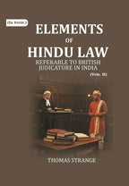 Elements Of Hindu Law: Responsa Prudentum, Or Opinions Of Pandits Attached To The Courts Established - Gyan Books | Grocsy